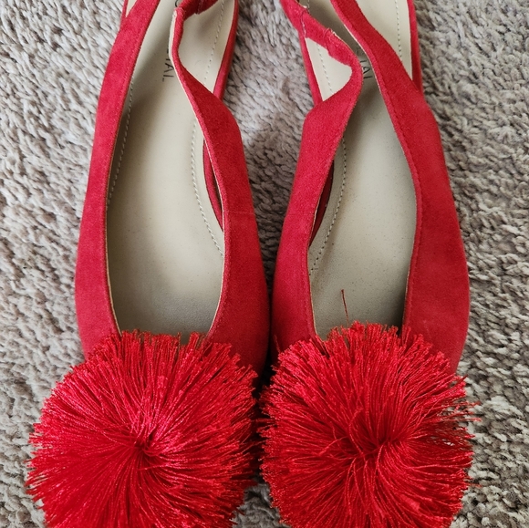 New Gunmetal pom pom flats - Picture 5 of 6